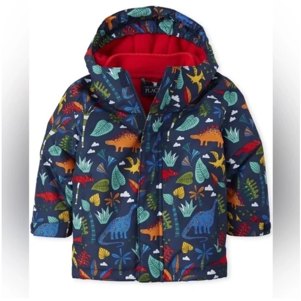 The Children's Place Multicolor Dinosaur Jacket